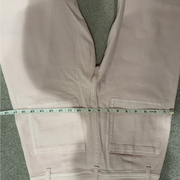 Avara Pink Flare Wide Leg Jeans - Picture 7 of 8